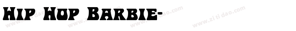 Hip Hop Barbie字体转换